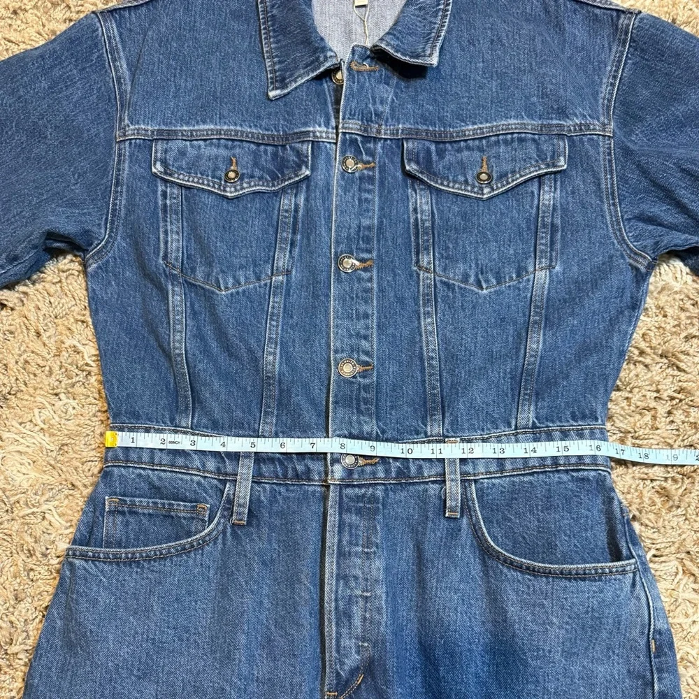 NWT Favorite Daughter The City Dress Denim Midi Dress size 31 - Picture 13 of 16